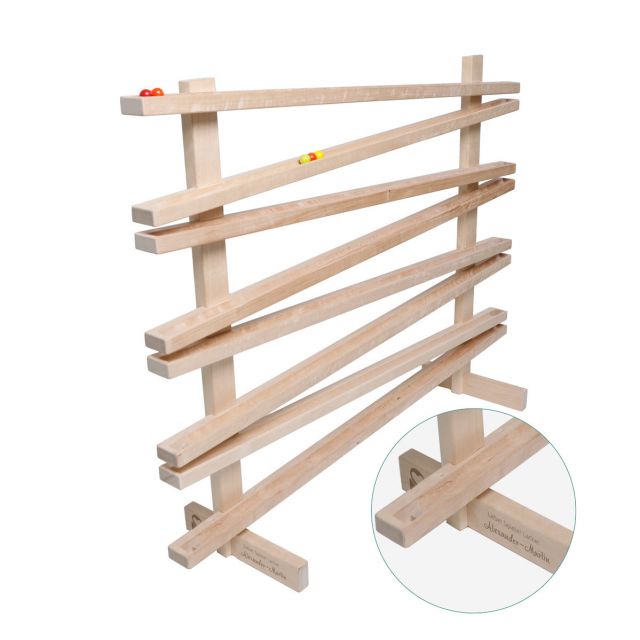 Holzkugelbahn mit indiv. Gravur  